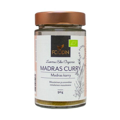 Foodin luomu Madras Curry 90g