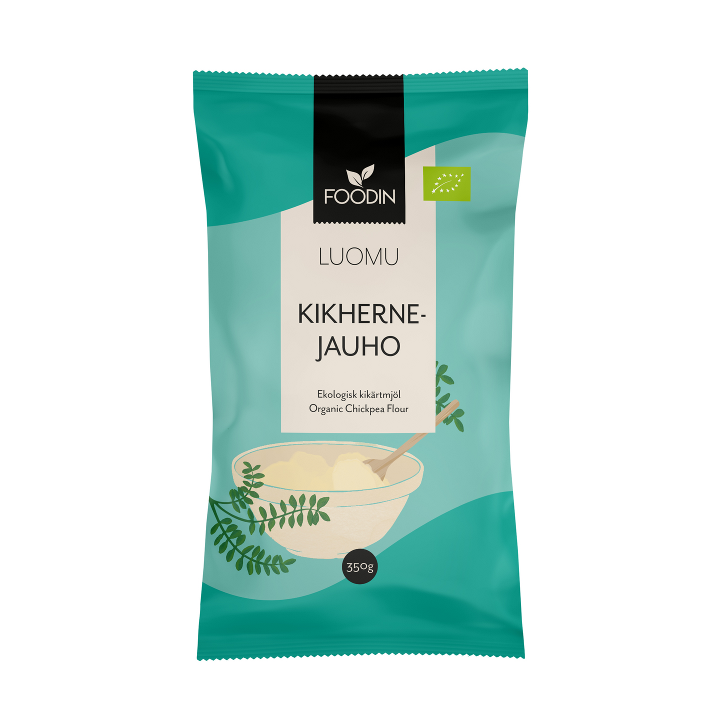 Foodin Luomu Kikhernejauho 350g | K-Ruoka Verkkokauppa