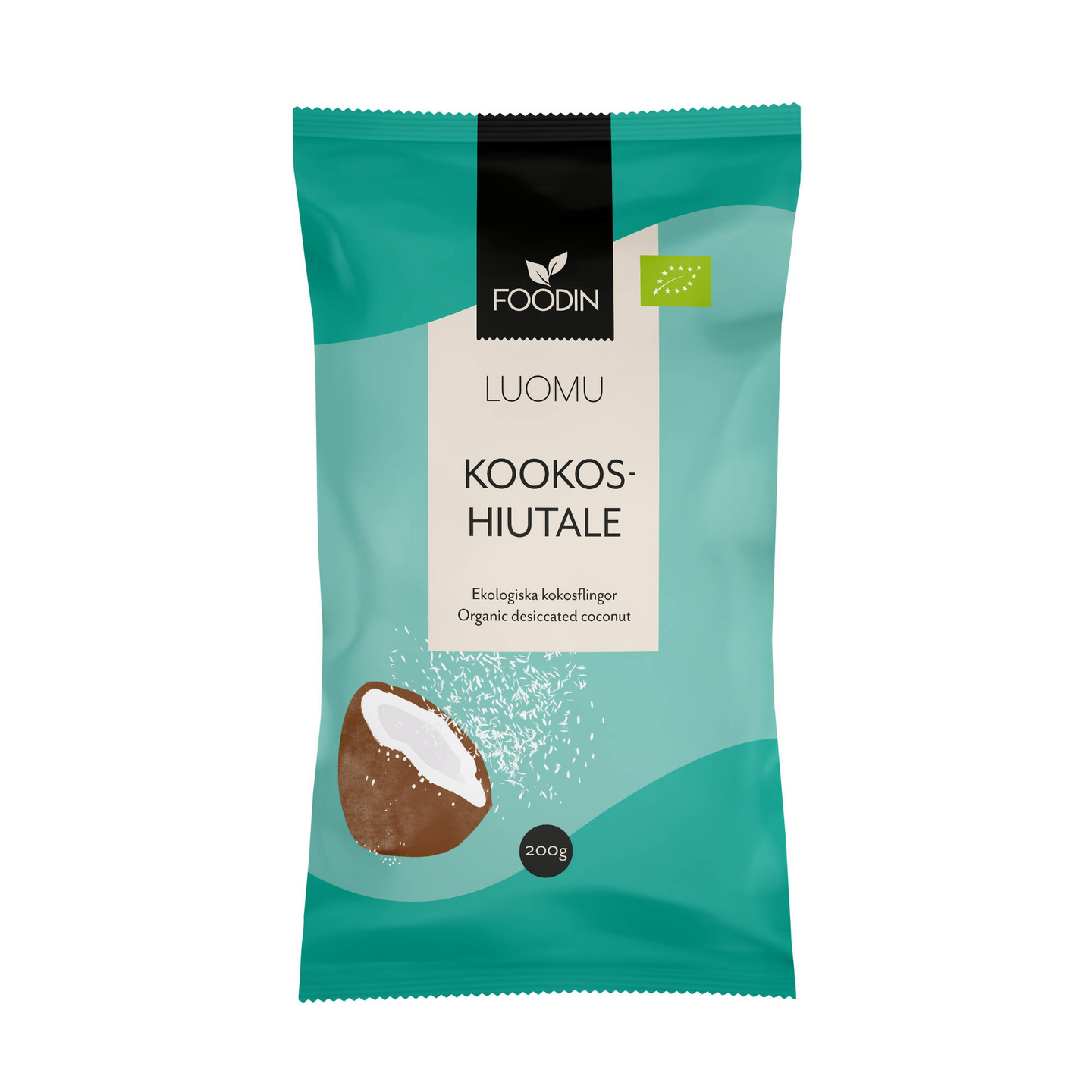 Foodin luomu kookoshiutale 200g