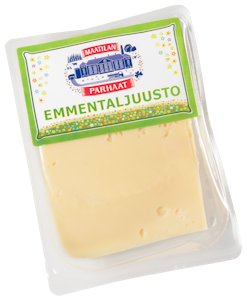 Maatilan Parhaat  Emmental 250g laktoositon viipale