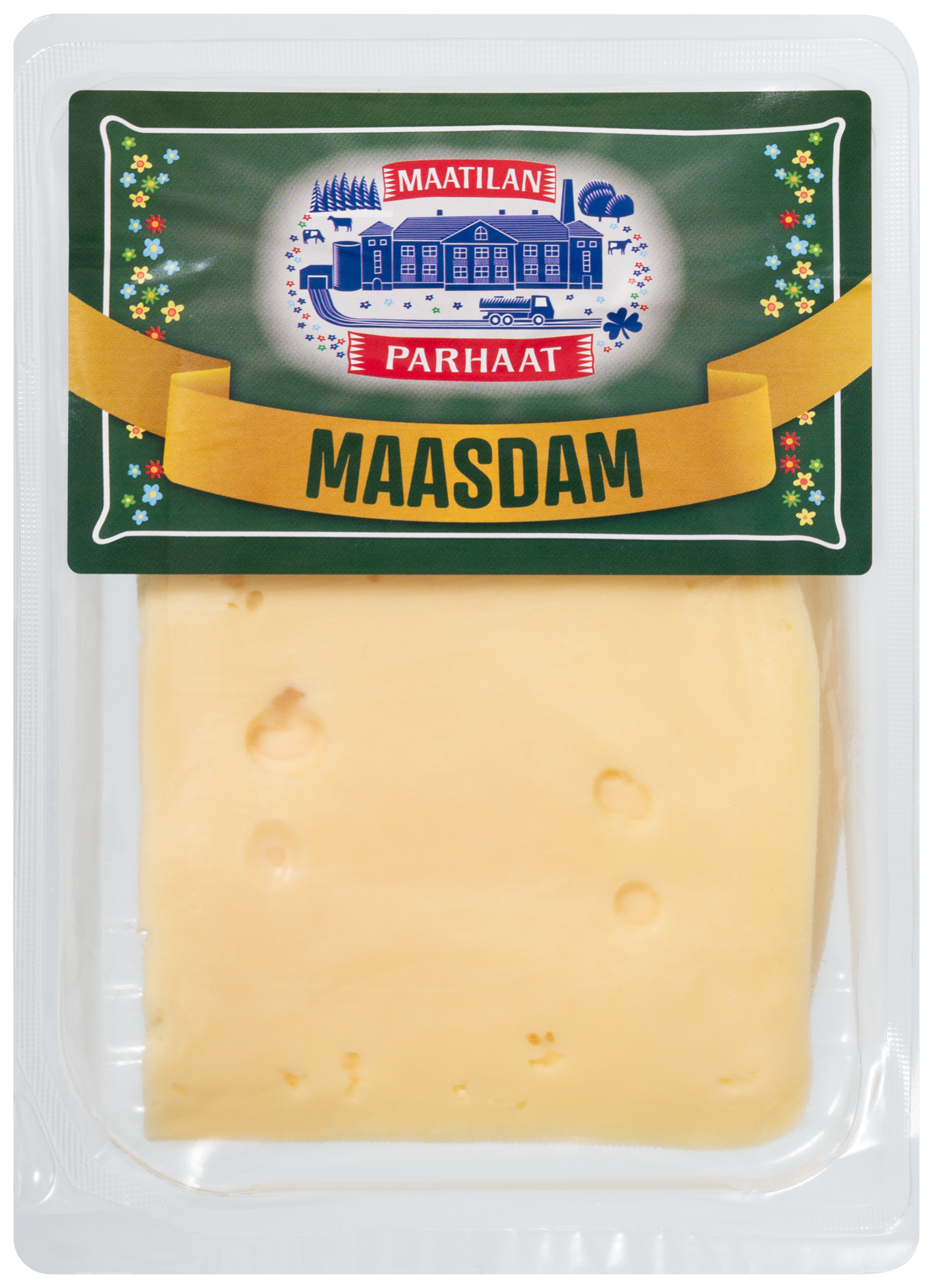 Maatilan Parhaat Maasdamjuusto viipaloitu 250g