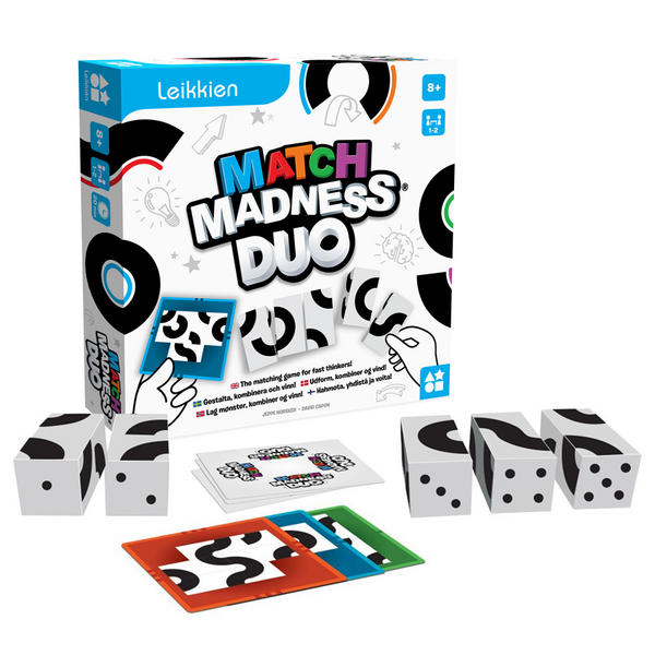 Leikkien Match Madness Duo hahmottamispeli
