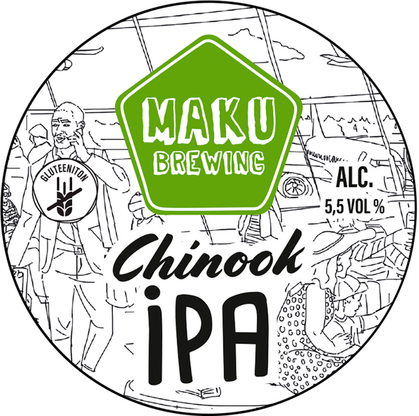 Maku Brewing Chinook IPA 5,5% 30l