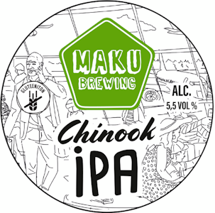 Maku Brewing Chinook IPA 5,5% 30l