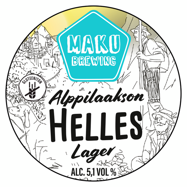 Maku Brewing Alppi Helles 5,1% 30l