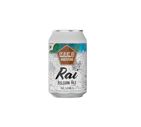 Maku Brewing Rai Belgian Ale 3,5 % 0,33l
