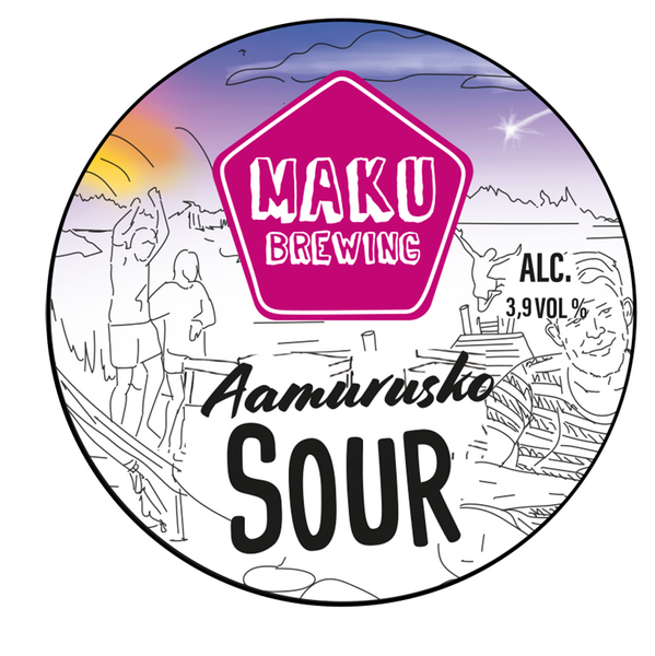 Maku Brewing Aamurusko Sour 3,9% 30l
