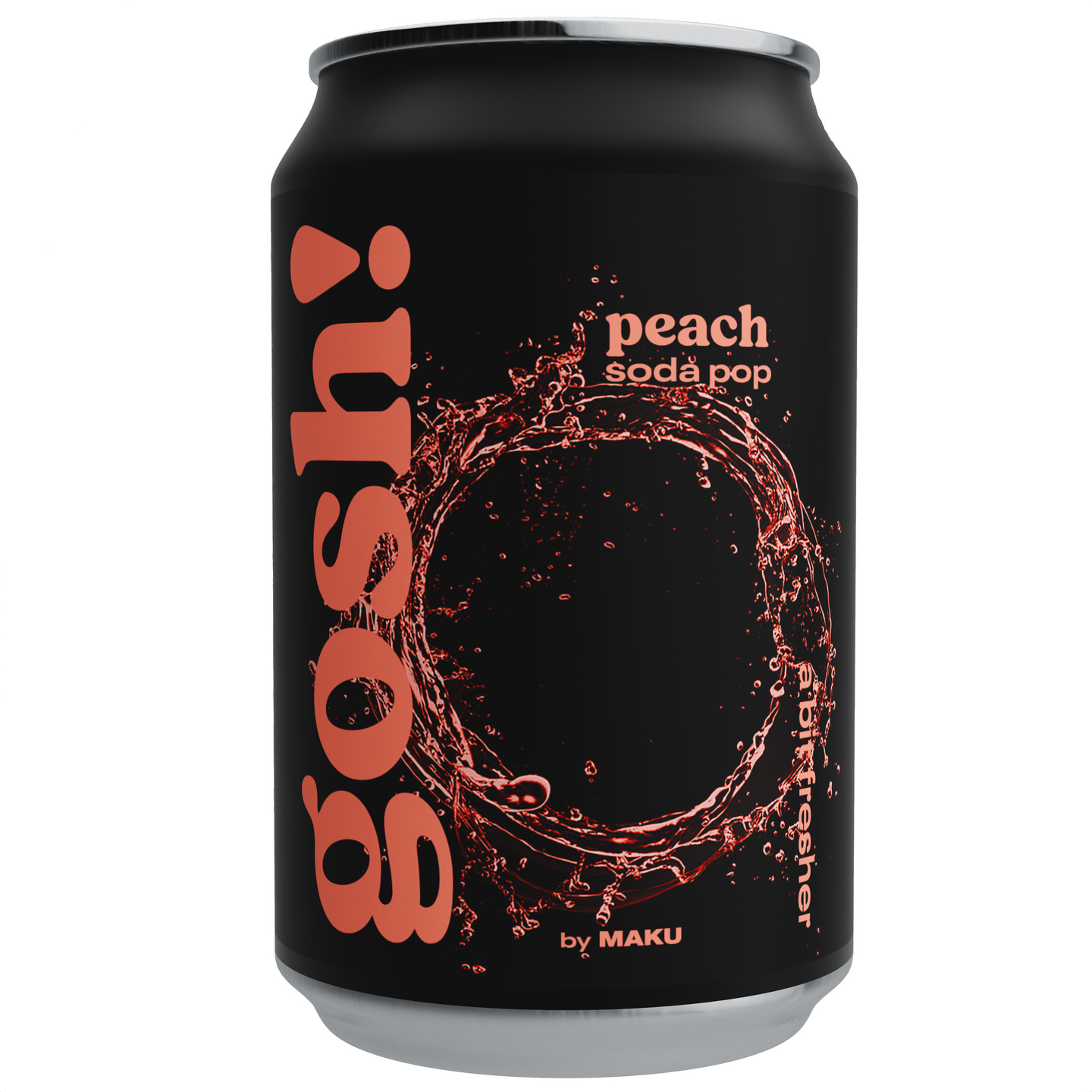 Gosh! Peach Soda Pop virvoitusjuoma 0,33l