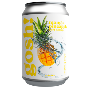 Gosh! Mango-Pineapple Soft Seltzer 0,33l