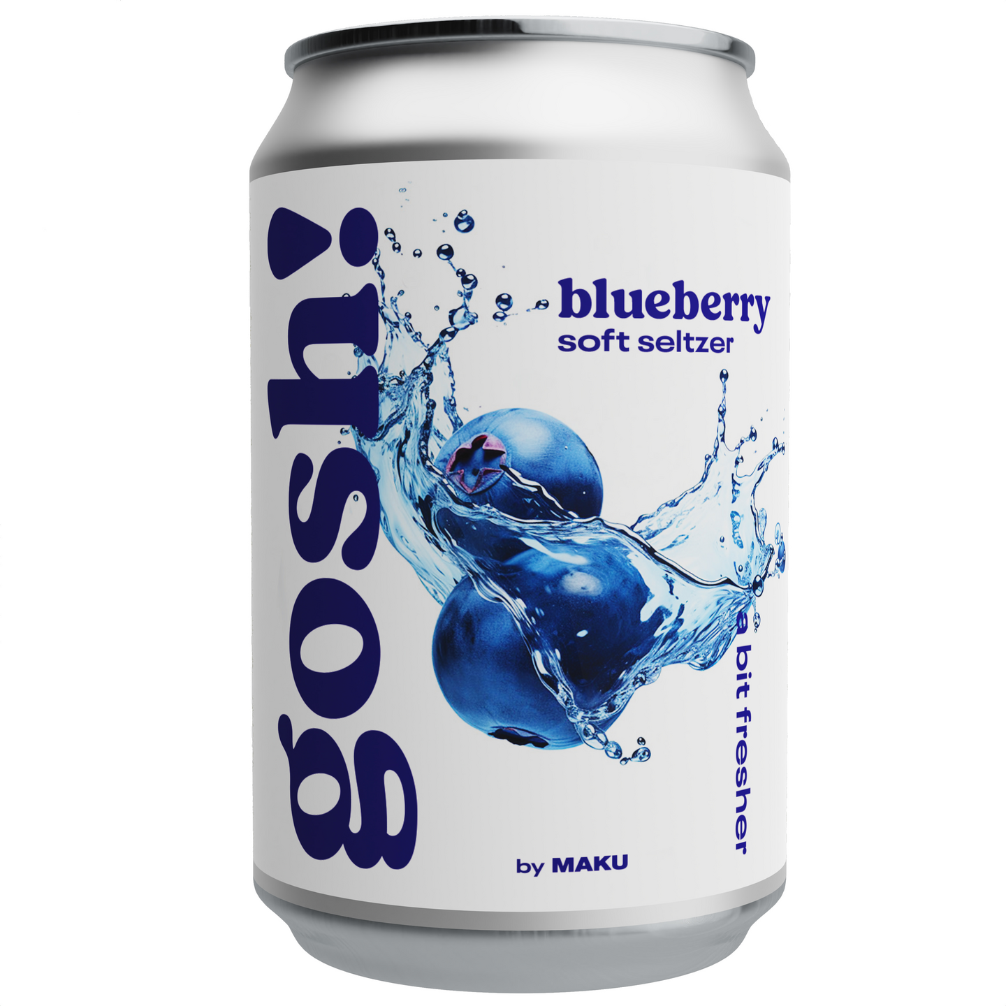 Gosh! Blueberry Soft Seltzer 0,33l