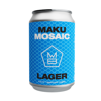 Maku Mosaic Lager olut 4,5% 0,33l