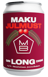 Maku Julmust Gin Long Drink 4,5% 0,33l tölkki