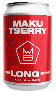 Maku Tserry Gin Long Drink Cherry 4,5% 0.33l