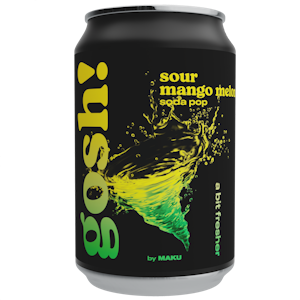 Gosh! Sour Mango-Melon Soda Pop virvoitusjuoma 0,33l