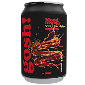 Gosh! Blood Orange-Ginger Soda Pop virvoitusjuoma 0,33l