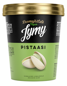 Jymy luomujäätelö paahdettu pistaasi 500ml vegaaninen