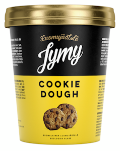 Jymy luomujäätelö 500ml cookie dough