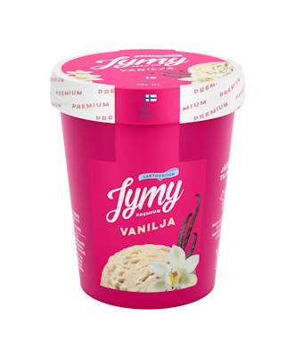 Jymy Vanilja laktoositon kermajäätelö 500ml