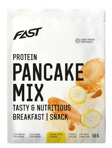 FAST Pancake Mix 50 g Banaani-Toffee