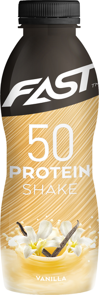 Fast protein 500ml shake vanilja | K-Ruoka Verkkokauppa