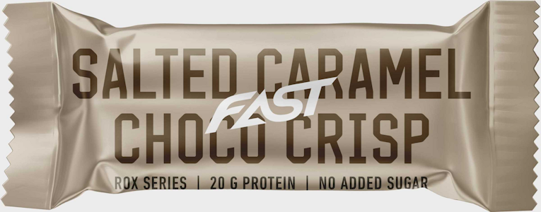 Fast rox 55g salted caramel crisp