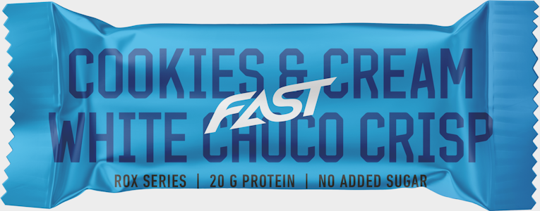 Fast Rox 55g cookies cream-white choc