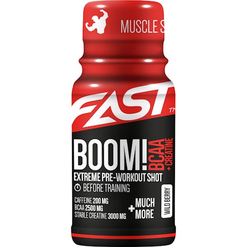 Fast boom! bcaa 60ml berry