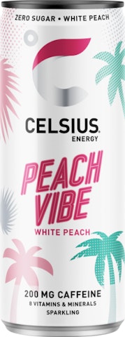 Celsius Peach Vibe 0,355l