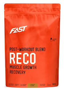 Fast Reco 980g Chocolate Heraproteiinijauhe