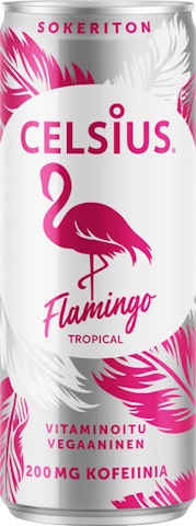 Celsius Flamingo tropical 0,355l