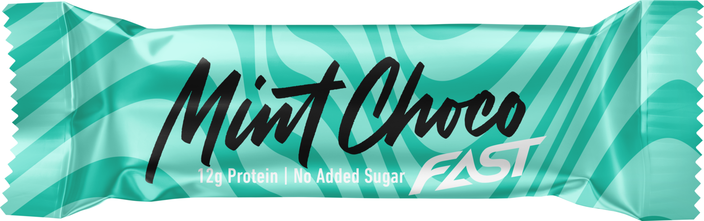 FAST Mint Choco 42 g monikerroksinen proteiinipatukka