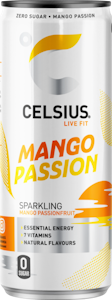 Celsius Mango-Passion energiajuoma 0,355l LAVA