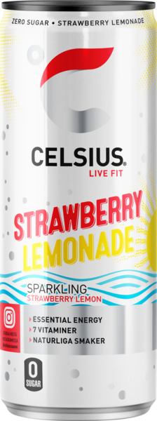 Celsius Strawberry Lemonade energiajuoma 0,355l