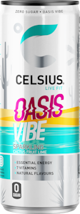 Celsius Oasis Vibe kaktus-lime energiajuoma 0,355l PUOLILAVA