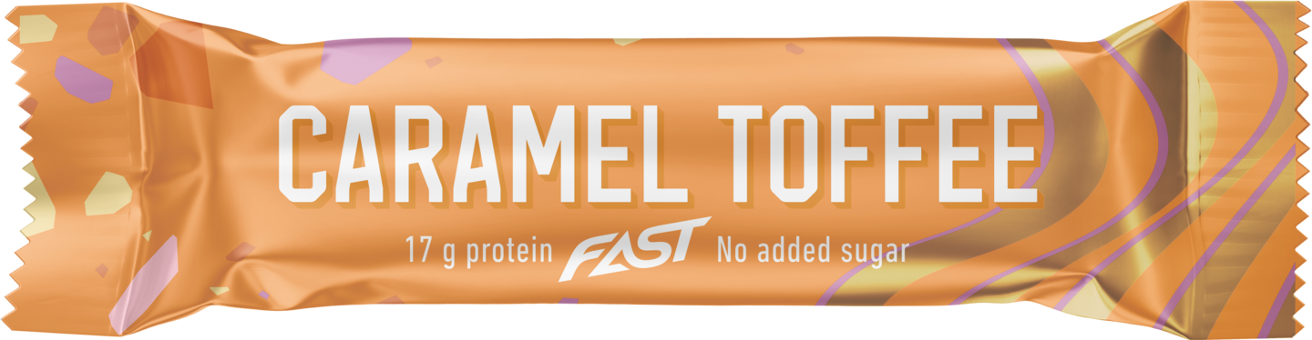 FAST proteiinipatukka 55g Caramel Toffee