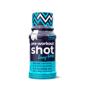 Puls Pre-Workout Shot urheilujuoma 60ml berryboost