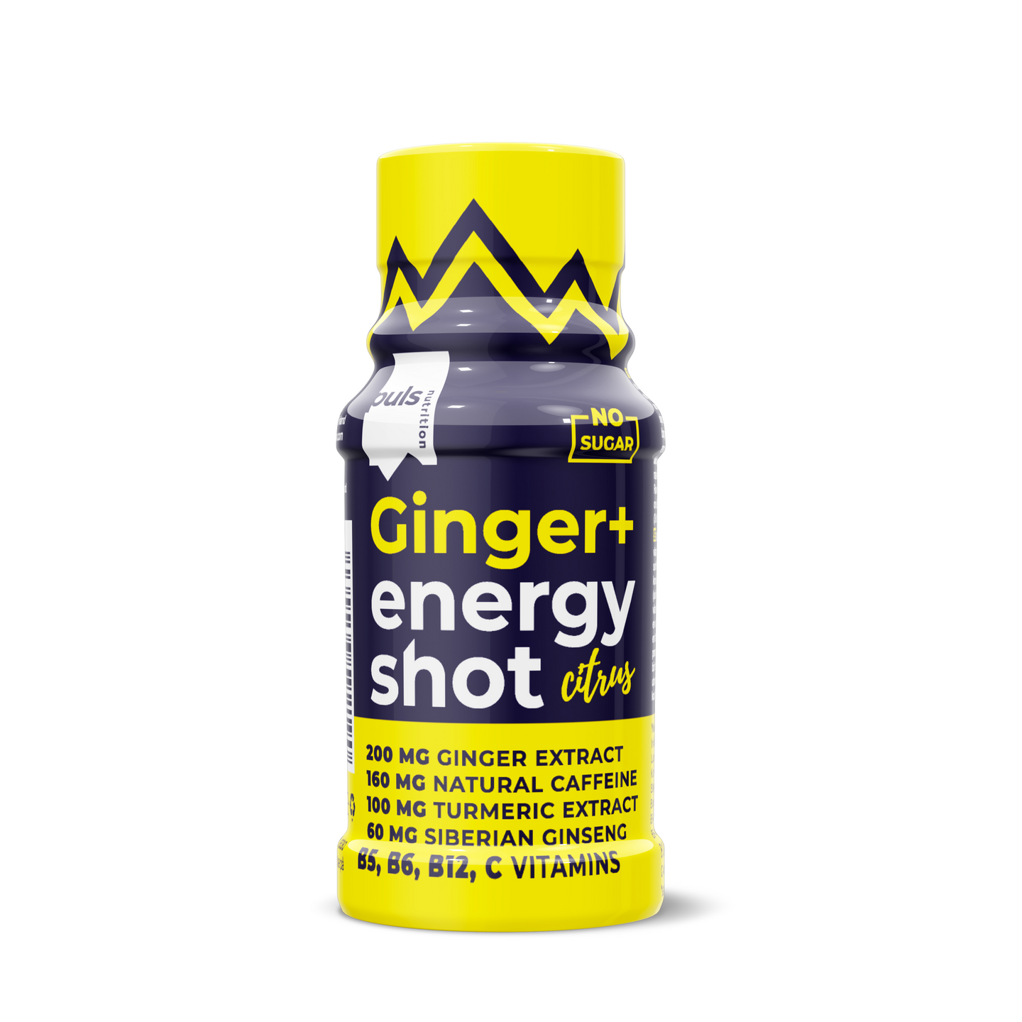 PULS Energiashotti Citrus+Ginger 60ml