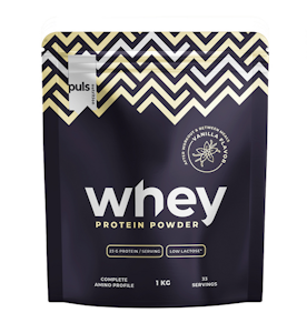 Puls Whey proteiinijuomajauhe 1kg Vanilja