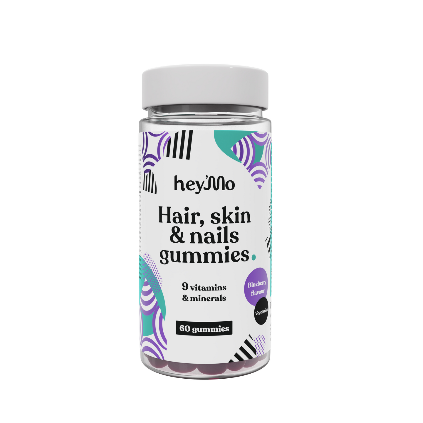 hey'Mo hiukset, iho & kynnet gummies 60