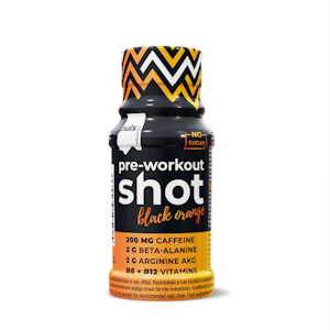 Puls Pre-Workout Shot 60ml Black Orange