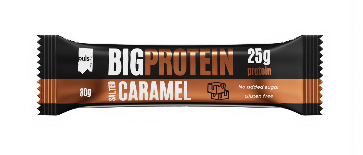 Puls Big protein proteiinipatukka 80g suolainen karamelli