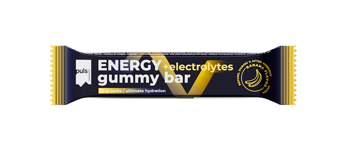 Puls gummy energiapatukka 30g banaani + elektrolyytit