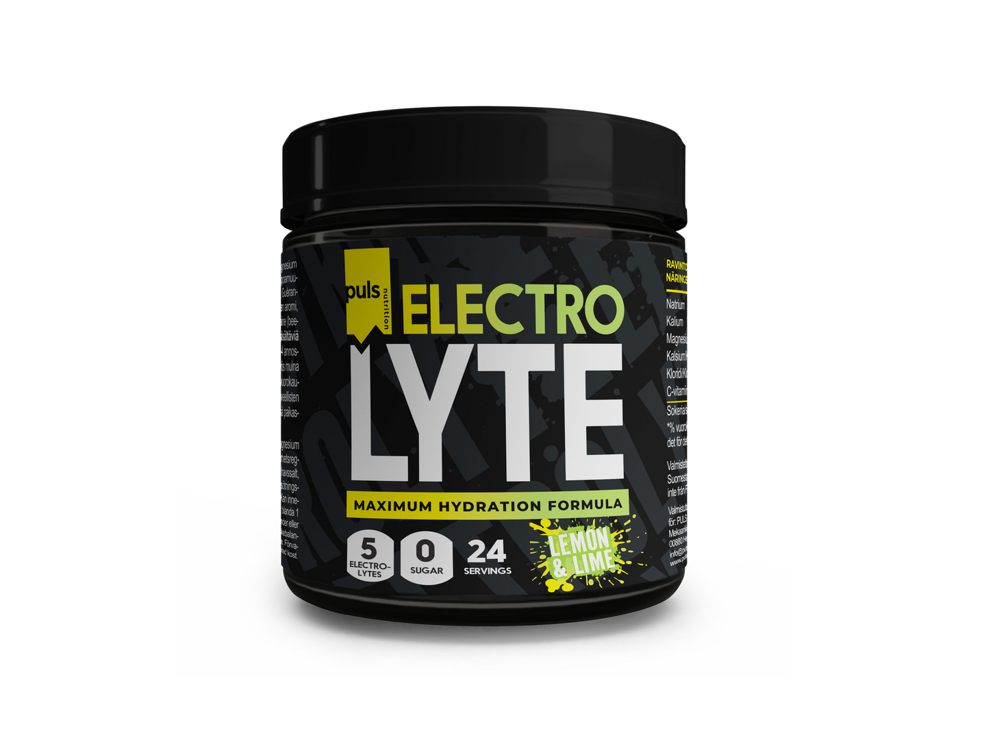 PULS Nutrition Elektrolyyttijauhe sitruuna-lime 120g