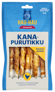 Hau-Hau Champion puruluut purutikku 11kpl 100g kana