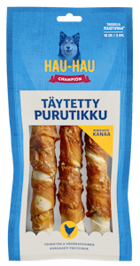 Hau-Hau Champion täytetty purutikku 3 kpl 150g