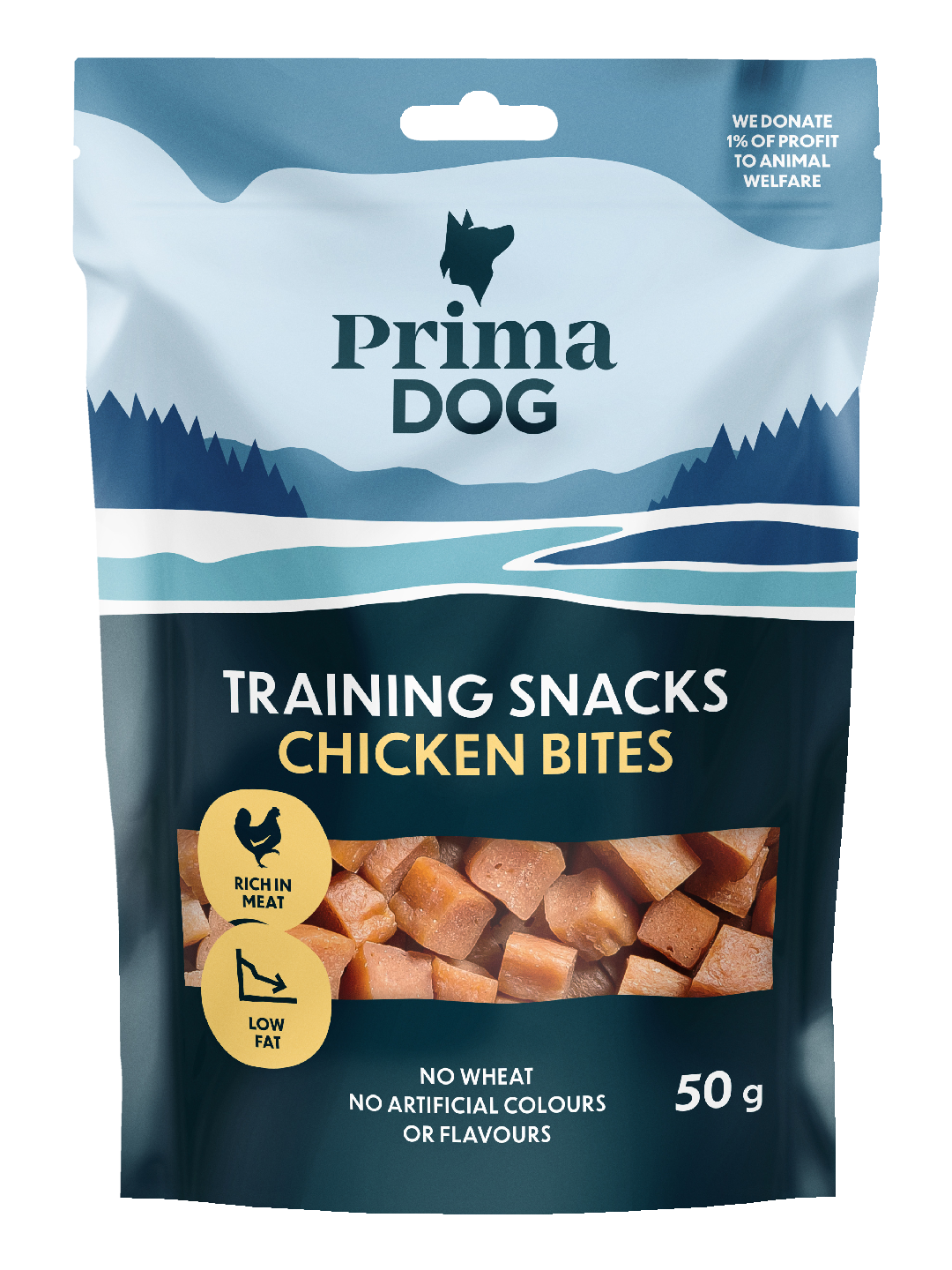 Prima Dog koulutuspala koirille 50g kana