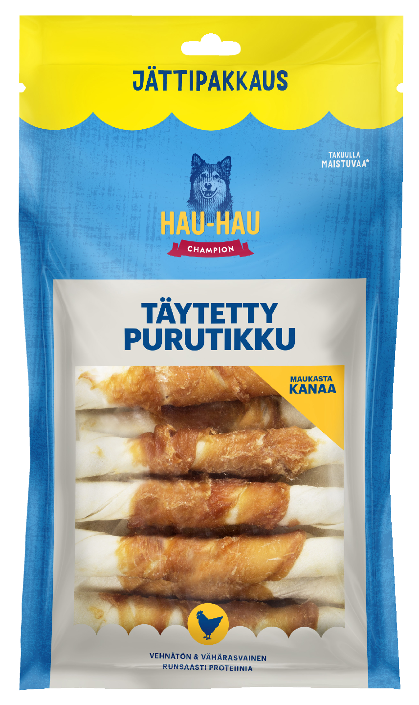 Hau-Hau Champion Täytetty purutikku 13 cm 600 g qpa