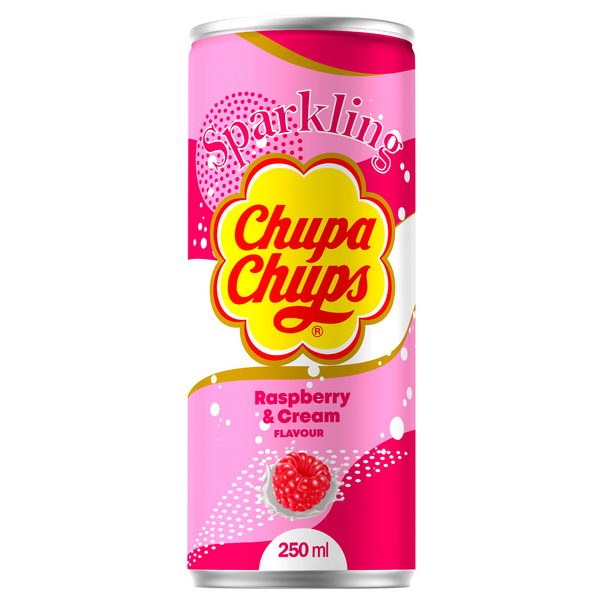 Chupa Chups Raspberry Cream virvoitusjuoma 0,25l