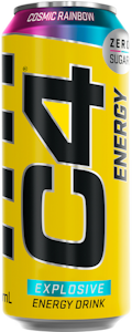 C4 Energy Cosmic Rainbow Zero sugar energiajuoma 0,5l