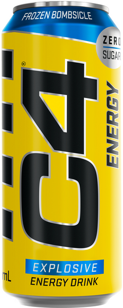 C4 Energy Frozen Bombsicle Zero sugar energiajuoma 0,5l